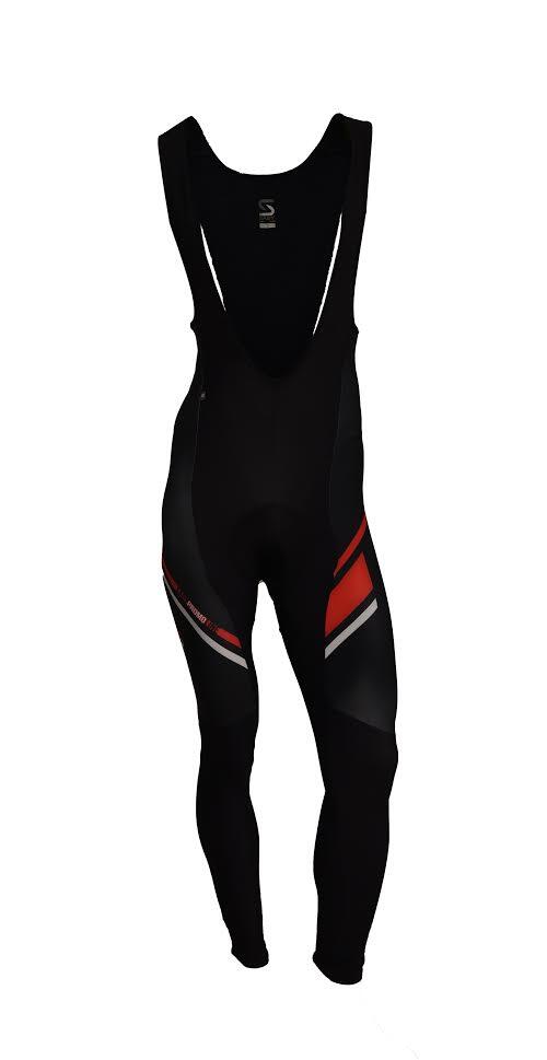 Calzamaglia invernale con bretelle  Linea Promo Rosso-Nero