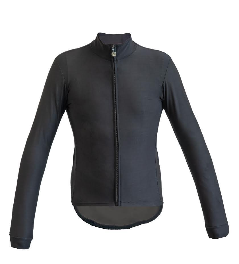 Maglia manica lunga  Termonastrata antiacqua Nero