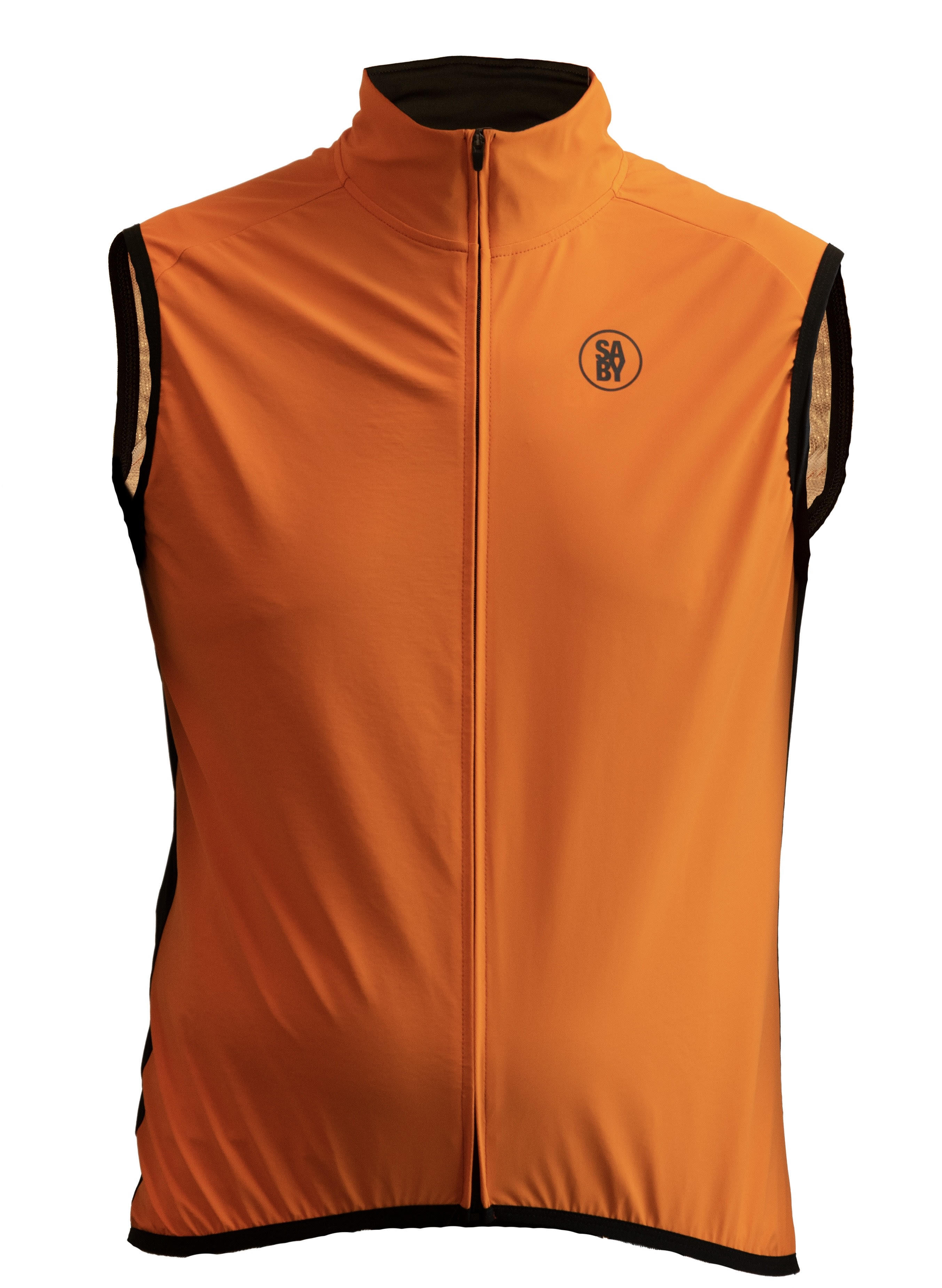 Gilet antivento antiacqua Arancio