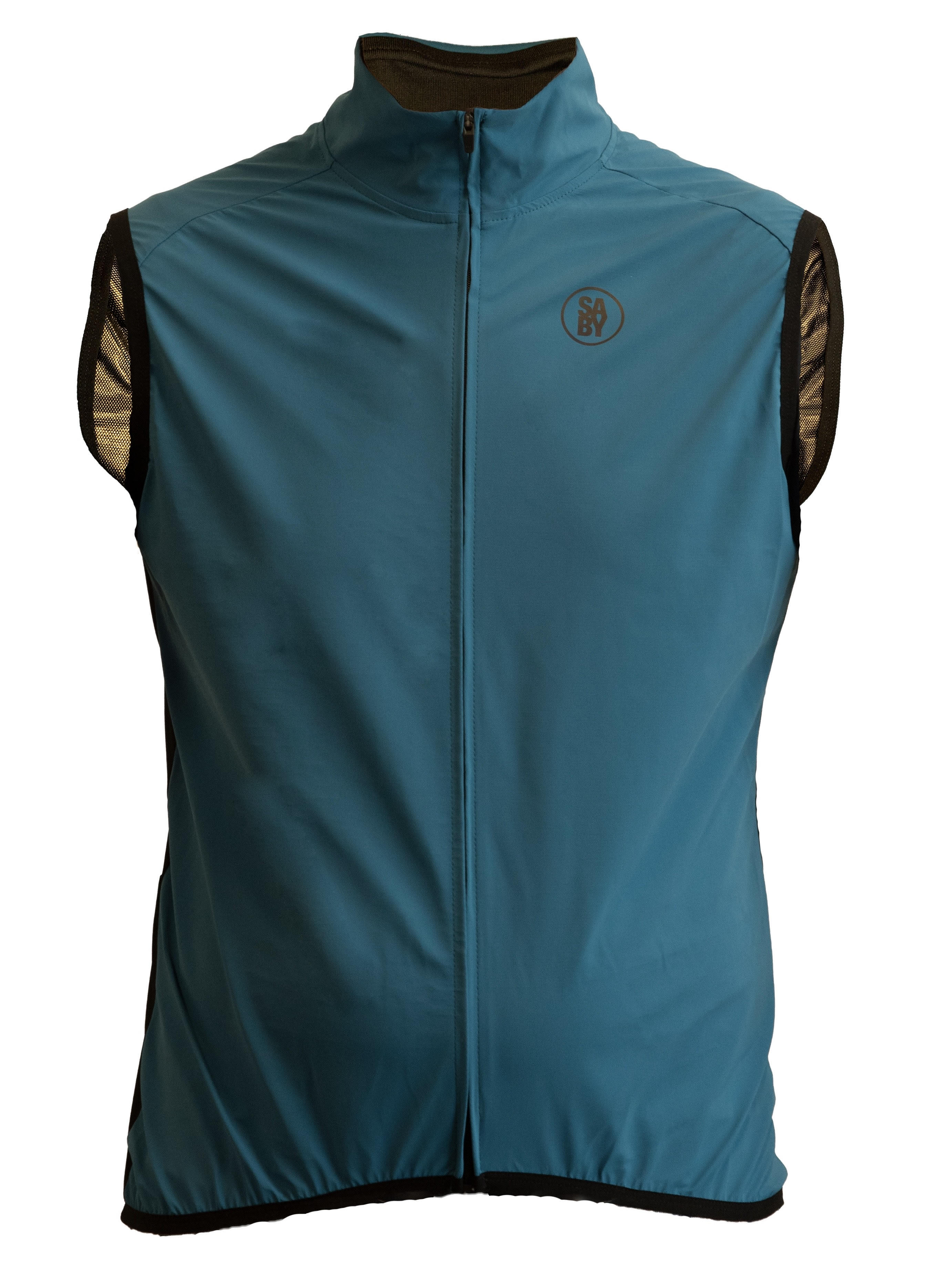 Gilet antivento antiacqua Petrolio