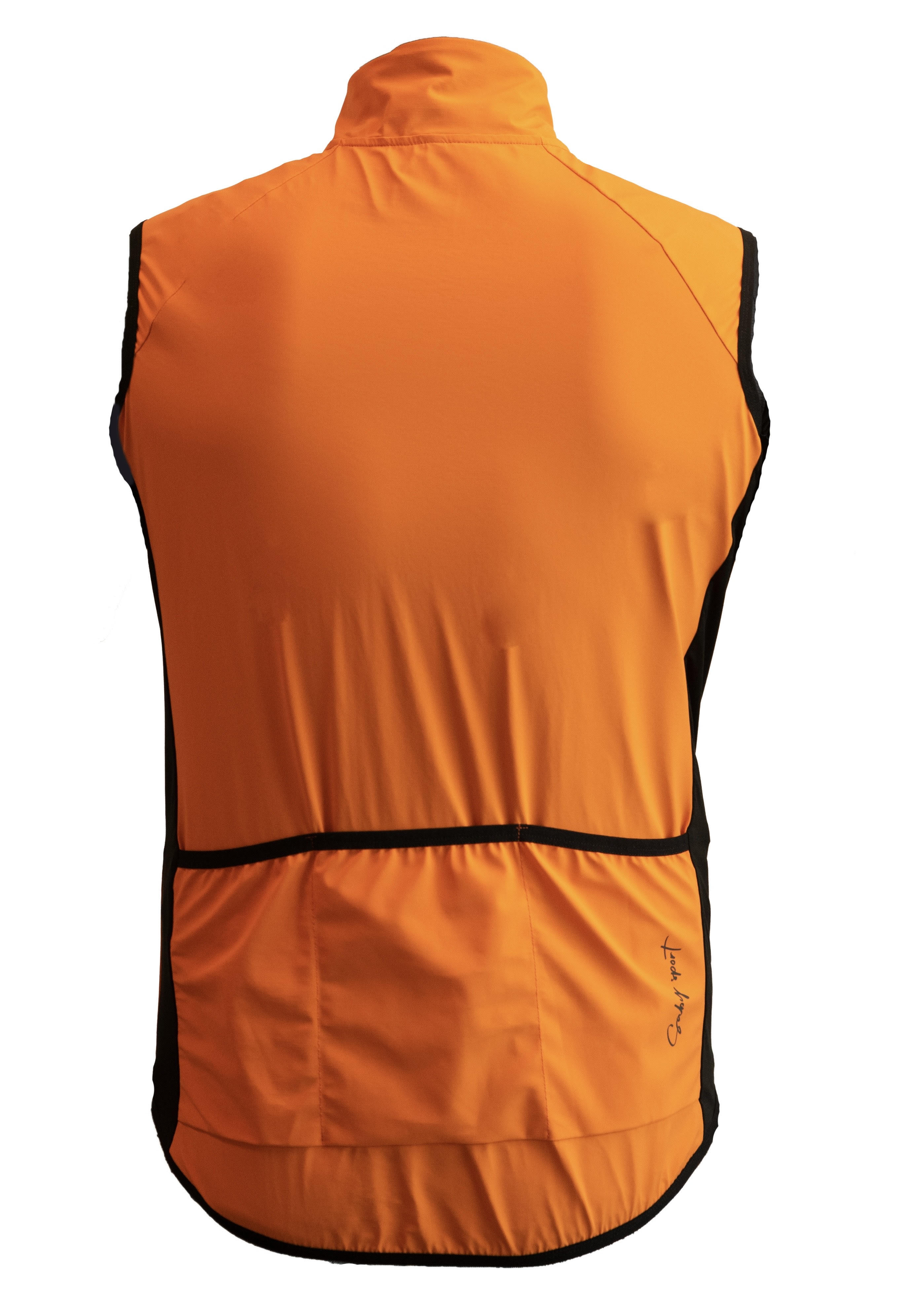 Gilet antivento antiacqua Arancio