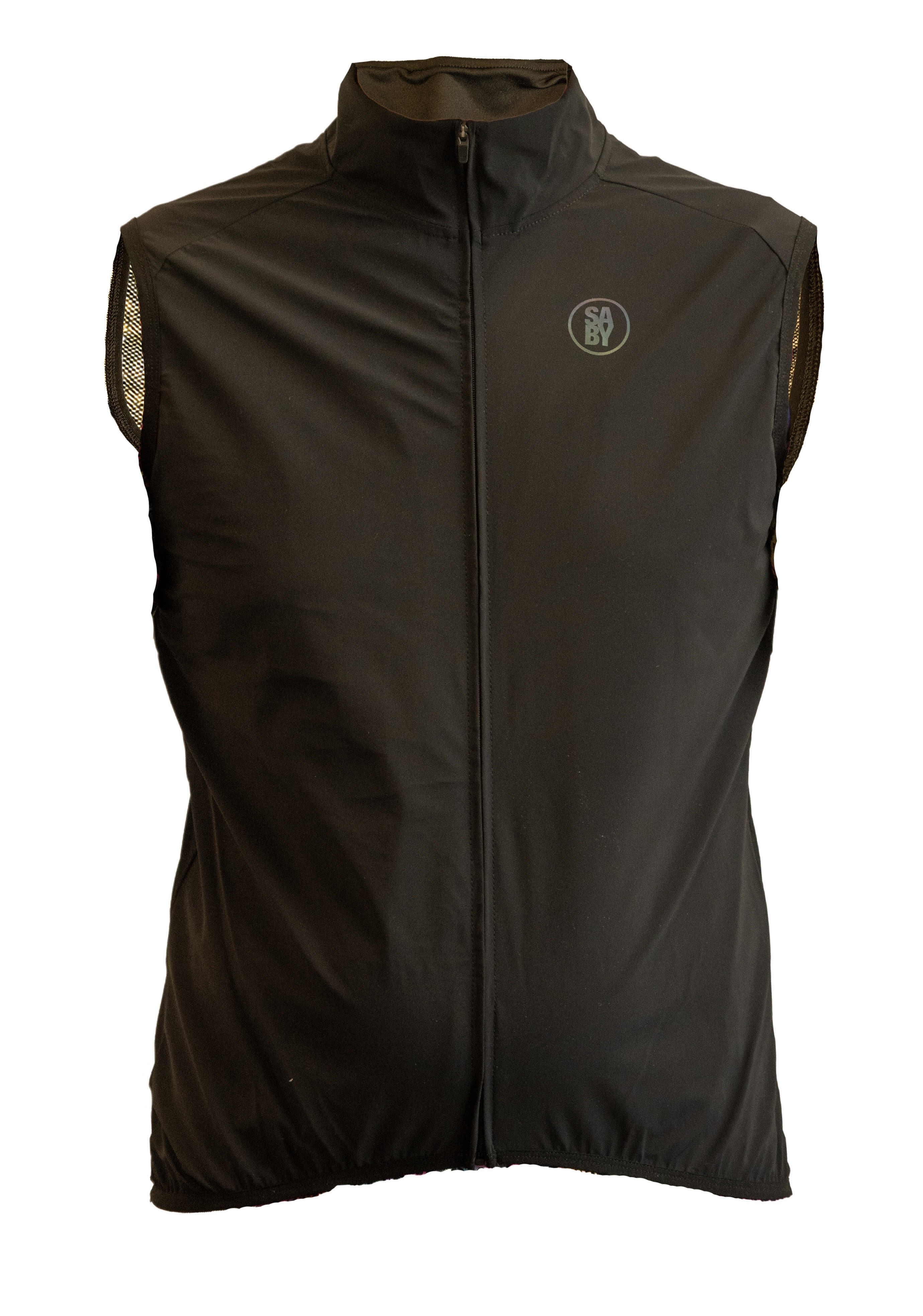 Gilet antivento antiacqua Nero