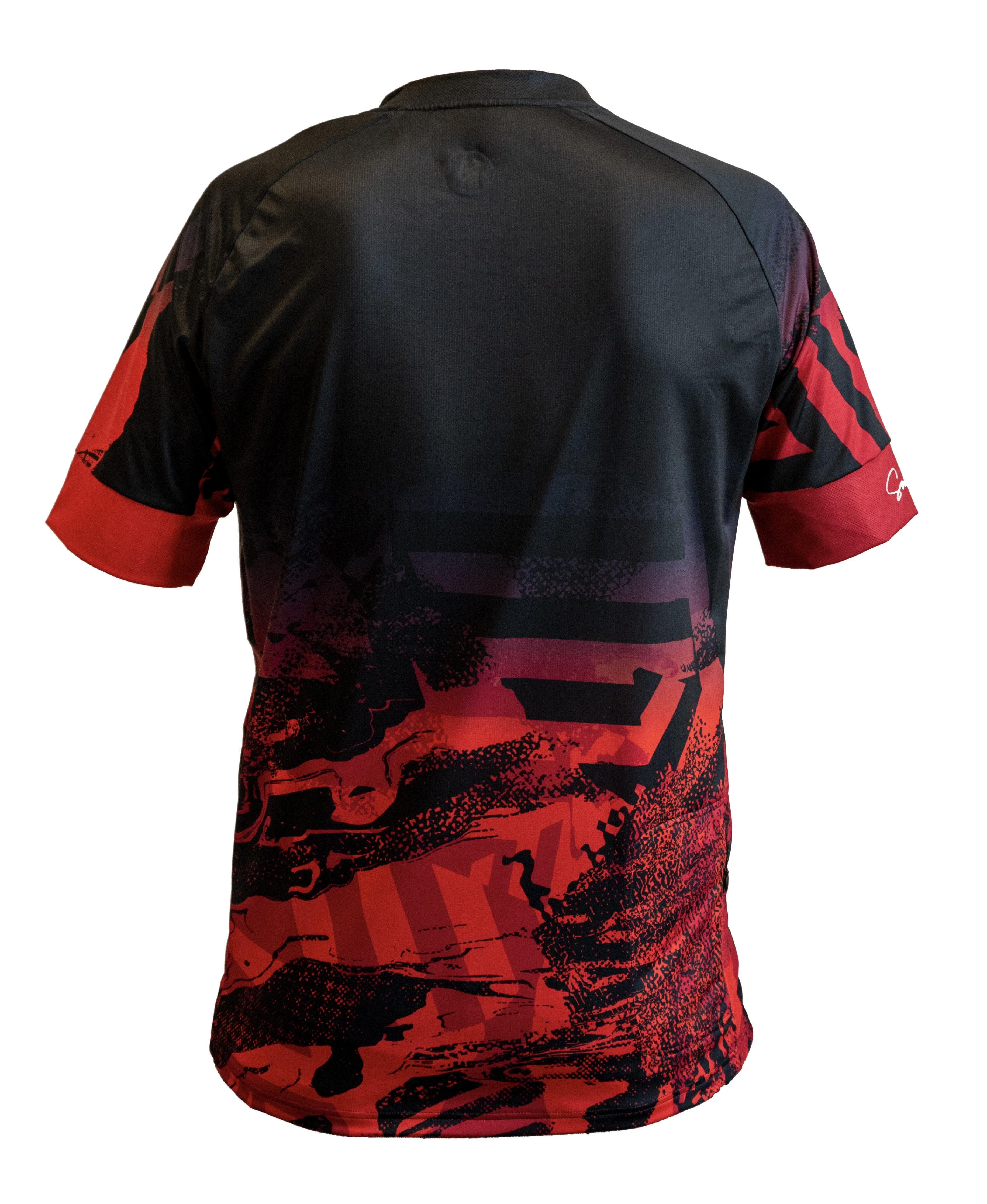 Maglia manica corta  Freeride Rosso