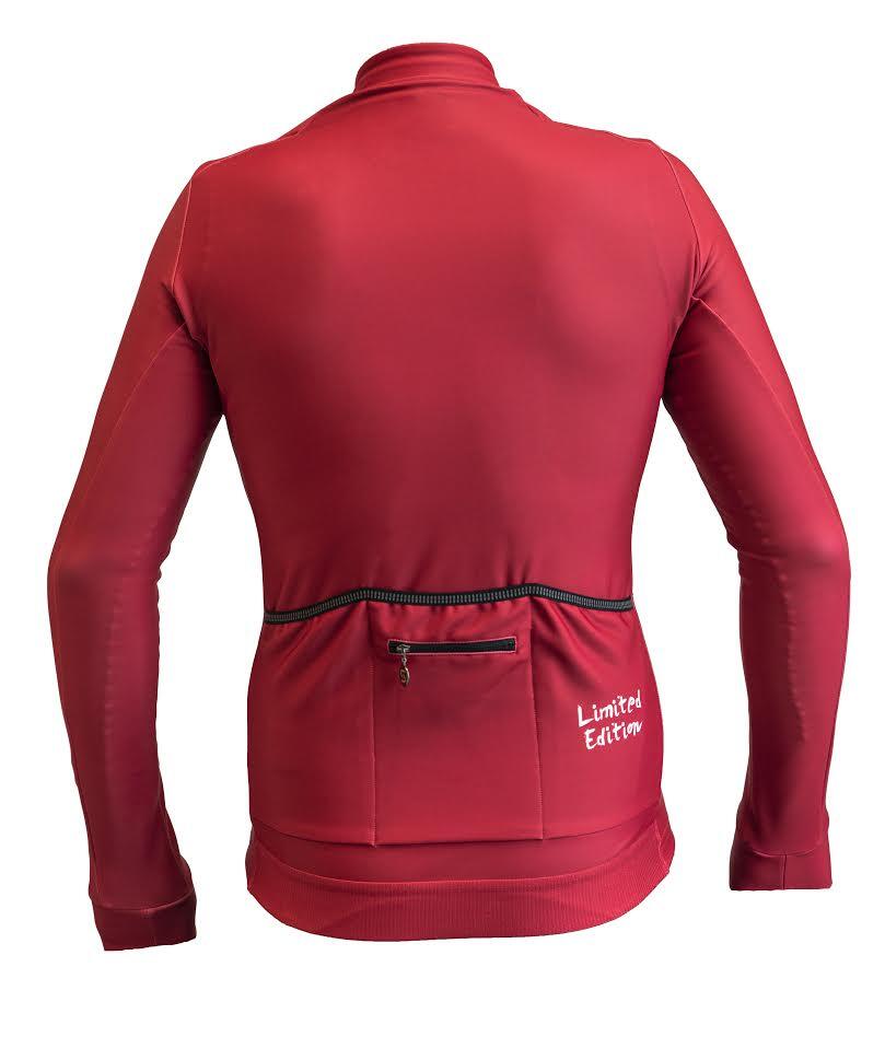 Maglia manica lunga invernale Limited Edition Granata