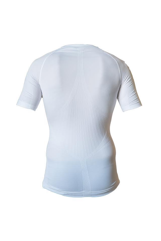 Maglia manica corta intimo Seamless Bianco